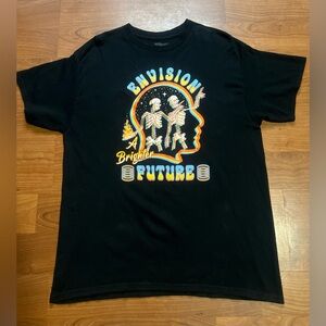 STONE FRUIT Mens Skeleton graphic T shirt